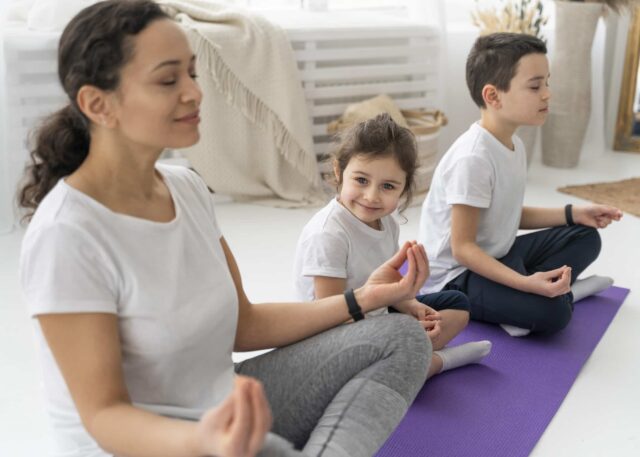 méditation famille