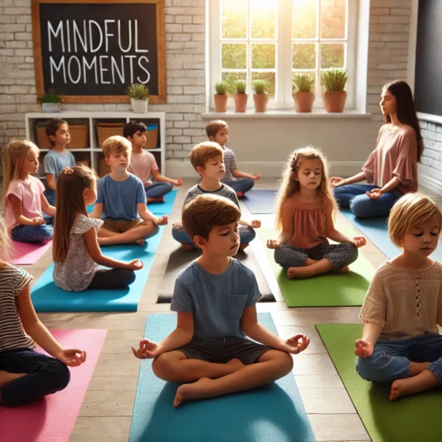 mediter avec les enfants