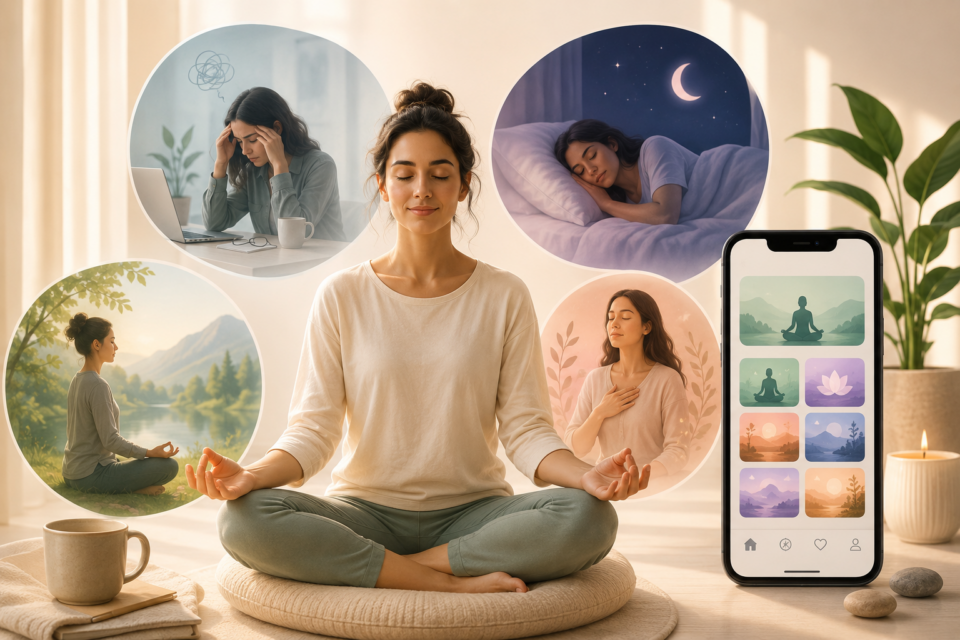 application méditation guidée